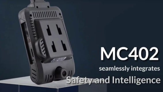 Cámara telemática de 4 canales MC-402 con ADAS y DMS (GPS, Wifi y 4G)