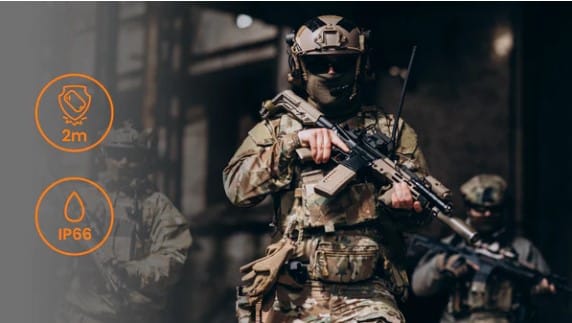 Cámara corporal profesional MC-820E (MQS1) 2K 30fps Bodycam