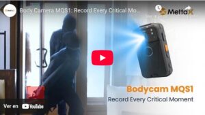 Cámara corporal profesional MC-820E (MQS1) 2K 30fps Bodycam