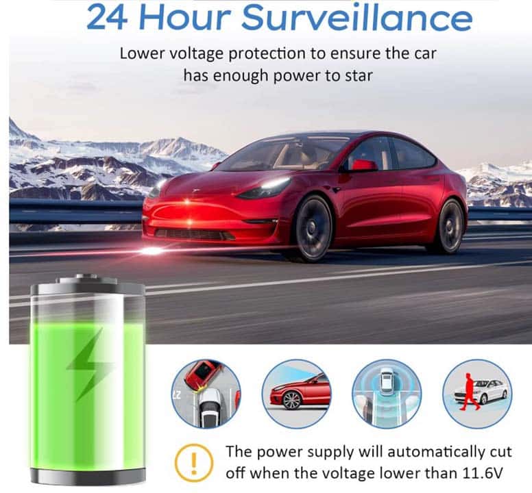 Kit de radar con detección de movimiento para Dashcam OBD & ACC