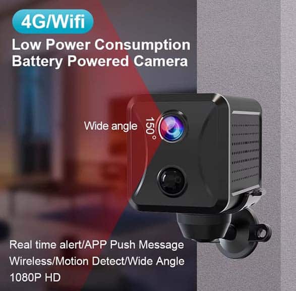 Cámara de Vigilancia 4G Smart Mini – Protección Antiocupación y Antirrobo