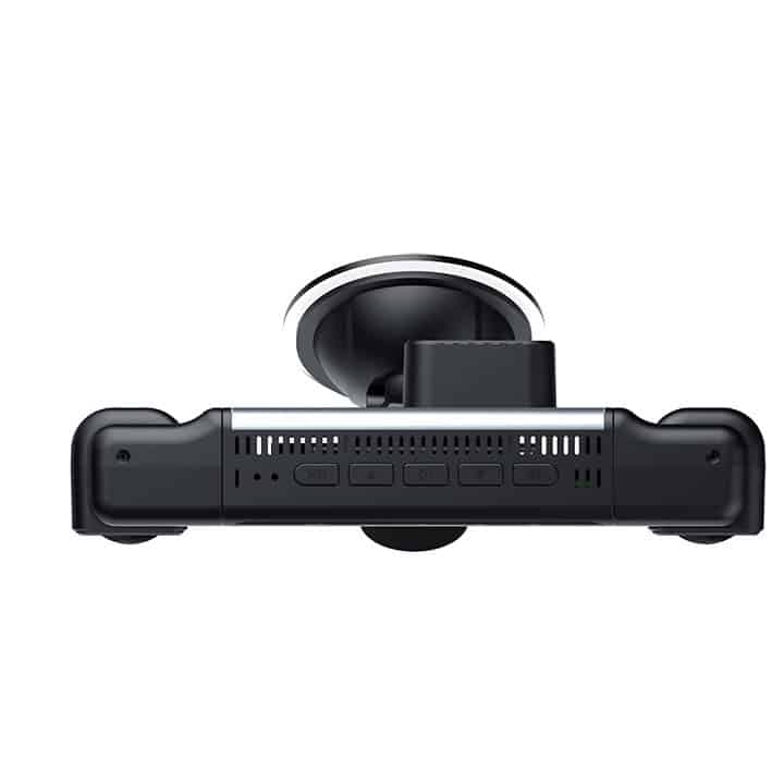 Dashcam 4K de 4 Canales WiFi con vigilancia en Parking 360 por radar de movimiento