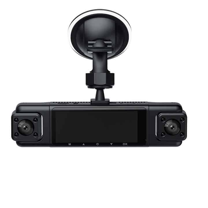 Dashcam 4K de 4 Canales WiFi con vigilancia en Parking 360 por radar de movimiento