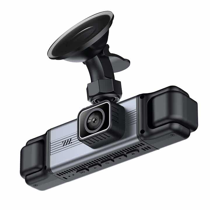 Dashcam 4K de 4 Canales WiFi con vigilancia en Parking 360 por radar de movimiento