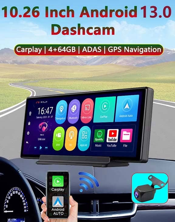 Sistema Multimedia 4G Android 13 KAZA-CAMSAM PLUS